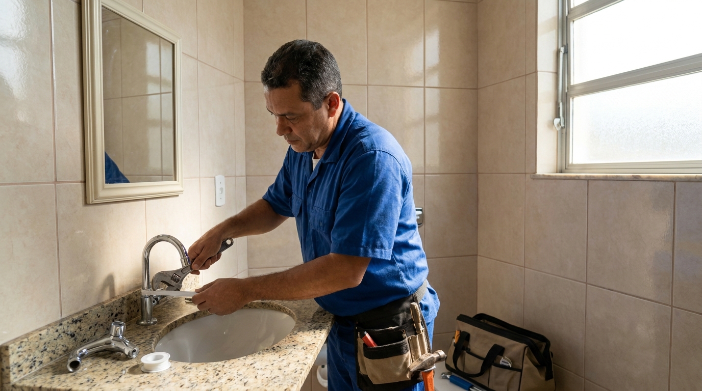 Ajustes em Torneiras em Governador Valadares‑MG