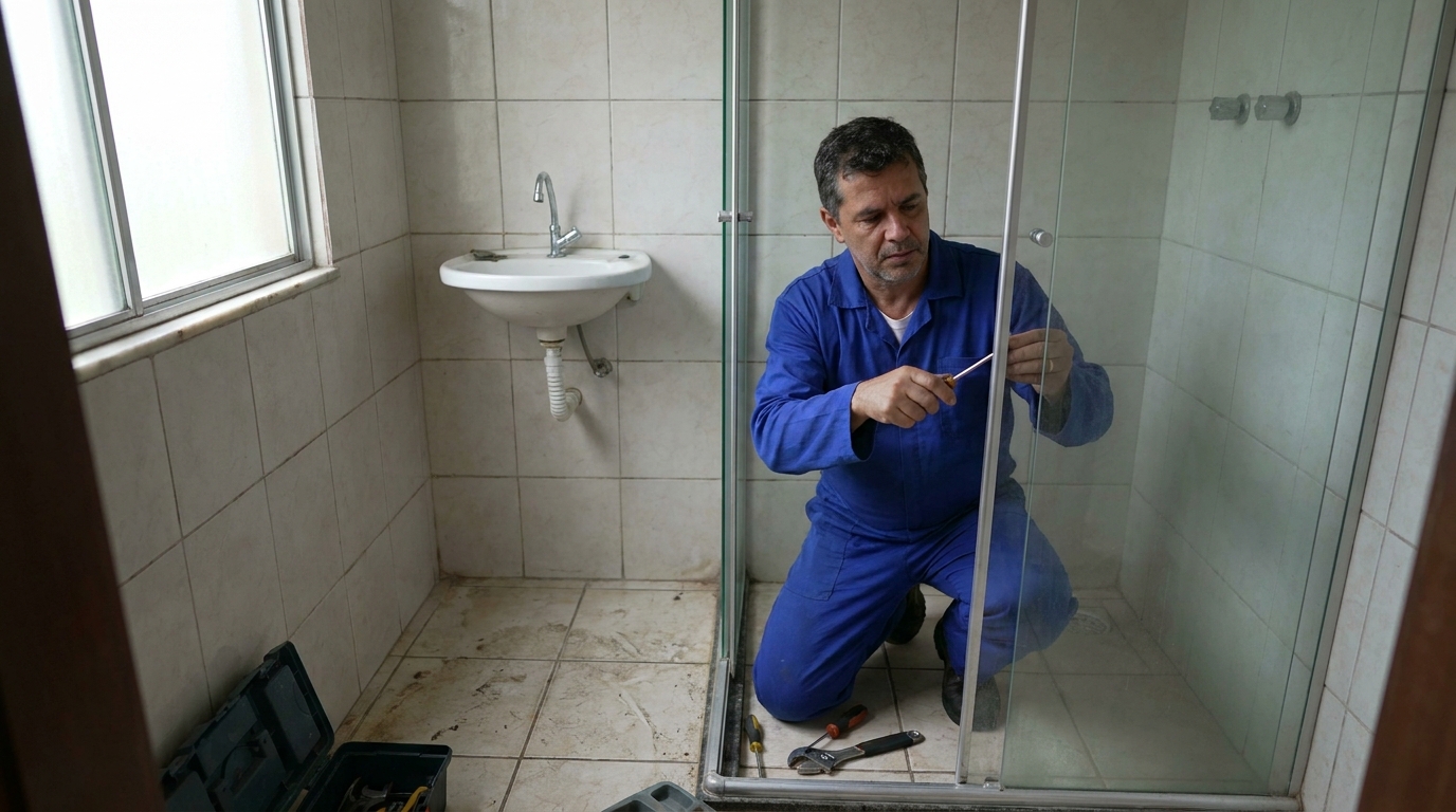 Troca de Roldanas e Trilhos em Governador Valadares‑MG