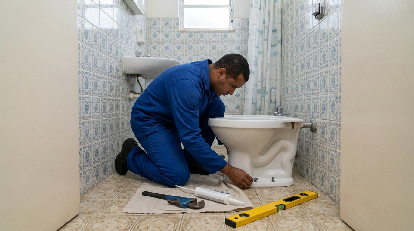 Troca de Vaso Antigo em Governador Valadares‑MG